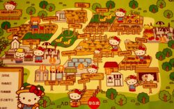 Hello Kitty Go Green Organic Farm Map Hong Kong